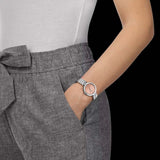 Buy Shop Tissot T-Lady Flamingo Diamonds Pink Dial Silver Steel Strap Watch for Women - T094.210.11.336.00 USA Online