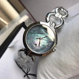 Buy Shop Tissot T Lady Flamingo Mother of Pearl Blue Dial Silver Steel Strap Watch for Women - T094.210.11.126.00 USA Online