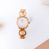 Buy Shop Tissot T Lady Flamingo Mother of Pearl Dial Rose Gold Steel Strap Watch for Women - T094.210.33.116.01 USA Online