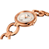 Buy Shop Tissot T Lady Flamingo Mother of Pearl Dial Rose Gold Steel Strap Watch for Women - T094.210.33.116.01 USA Online