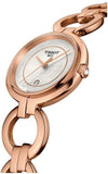 Buy Shop Tissot T Lady Flamingo Mother of Pearl Dial Rose Gold Steel Strap Watch for Women - T094.210.33.116.01 USA Online