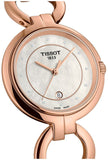 Buy Shop Tissot T Lady Flamingo Mother of Pearl Dial Rose Gold Steel Strap Watch for Women - T094.210.33.116.01 USA Online