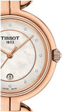 Buy Shop Tissot T Lady Flamingo Mother of Pearl Dial Rose Gold Steel Strap Watch for Women - T094.210.33.116.01 USA Online