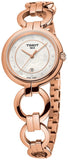 Buy Shop Tissot T Lady Flamingo Mother of Pearl Dial Rose Gold Steel Strap Watch for Women - T094.210.33.116.01 USA Online