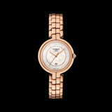 Buy Shop Tissot T Lady Flamingo Mother of Pearl Dial Rose Gold Steel Strap Watch For Women - T094.210.33.116.02 USA Online