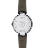 Buy Shop Tissot T Lady Flamingo Mother of Pearl White Dial Black Leather Strap Watch for Women - T094.210.16.111.00 USA Online