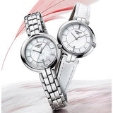 Buy Shop Tissot T Lady Flamingo Mother of Pearl White Dial Silver Steel Strap Watch For Women - T094.210.11.111.00 USA Online