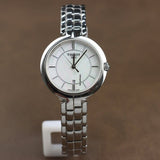 Buy Shop Tissot T Lady Flamingo Mother of Pearl White Dial Silver Steel Strap Watch For Women - T094.210.11.111.00 USA Online
