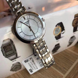 Buy Shop Tissot T Lady Flamingo Mother of Pearl White Dial Silver Steel Strap Watch For Women - T094.210.11.111.00 USA Online