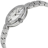 Buy Shop Tissot T Lady Flamingo Mother of Pearl White Dial Silver Steel Strap Watch For Women - T094.210.11.111.00 USA Online