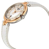 Buy Shop Tissot T Lady Flamingo Mother of Pearl White Dial White Leather Strap Watch For Women - T094.210.26.111.01 USA Online