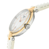 Buy Shop Tissot T Lady Flamingo Mother of Pearl White Dial White Leather Strap Watch For Women - T094.210.26.111.01 USA Online