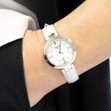 Buy Shop Tissot T Lady Flamingo White Dial White Leather Strap Watch For Women - T094.210.16.011.00 USA Online