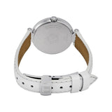 Buy Shop Tissot T Lady Flamingo White Dial White Leather Strap Watch For Women - T094.210.16.011.00 USA Online