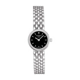 Buy Shop Tissot T Lady Lovely Black Dial Silver Steel Strap Watch For Women - T058.009.11.051.00 USA Online