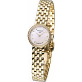 Buy Shop Tissot T-Lady Lovely Mother of Pearl Dial Gold Steel Strap Watch For Women - T058.009.63.116.00 USA Online