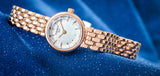 Buy Shop Tissot Lovely Mother of Pearl Dial Rose Gold Steel Strap Watch for Women - T140.009.33.111.00 USA Online