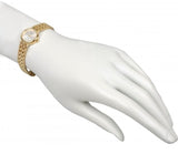 Buy Shop Tissot T Lady Lovely Silver Dial Gold Steel Strap Watch For Women - T058.009.33.031.00 USA Online