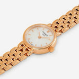 Buy Shop Tissot T Lady Lovely Silver Dial Rose Gold Steel Strap Watch For Women - T058.009.33.031.01 USA Online