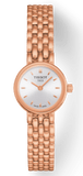 Buy Shop Tissot T Lady Lovely Silver Dial Rose Gold Steel Strap Watch For Women - T058.009.33.031.01 USA Online