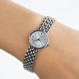 Buy Shop Tissot T Lady Lovely Silver Dial Silver Steel Strap Watch For Women - T058.009.11.031.00 USA Online