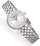 Buy Shop Tissot T Lady Lovely Silver Dial Silver Steel Strap Watch For Women - T058.009.11.031.00 USA Online