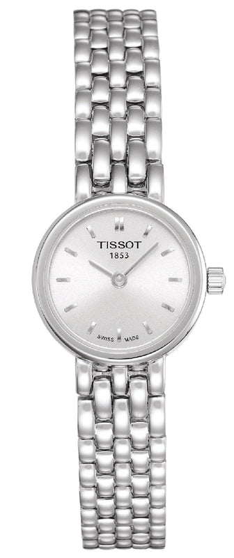 Buy Shop Tissot T Lady Lovely Silver Dial Silver Steel Strap Watch For Women - T058.009.11.031.00 USA Online