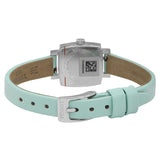 Buy Shop Tissot T Lady Lovely Square Silver Dial Light Green Leather Strap Watch for Women - T058.109.16.031.01 USA Online