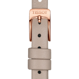 Buy Shop Tissot T Lady Lovely Square White Dial Pink Leather Strap Watch For Women - T058.109.36.031.00 USA Online