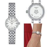 Buy Shop Tissot T Lovely Mother of Pearl Dial Silver Steel Strap Watch for Women - T140.009.11.111.00 USA Online