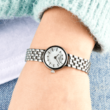 Buy Shop Tissot T Lovely Mother of Pearl Dial Silver Steel Strap Watch for Women - T140.009.11.111.00 USA Online