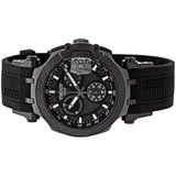 Buy Shop Tissot T Race Chronograph Anthracite Black Dial Black Silicone Strap Watch For Men - T115.417.37.061.03 USA Online