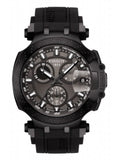 Buy Shop Tissot T Race Chronograph Anthracite Black Dial Black Silicone Strap Watch For Men - T115.417.37.061.03 USA Online