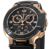 Buy Shop Tissot T Race Chronograph Automatic Black Dial Black Rubber Strap Watch for Men - T048.417.27.057.06 USA Online