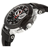 Buy Shop Tissot T Race Chronograph Black Dial Black Rubber Strap Watch for Men - T048.417.27.057.00 USA Online