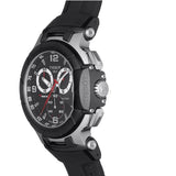 Buy Shop Tissot T Race Chronograph Black Dial Black Rubber Strap Watch for Men - T048.417.27.057.00 USA Online