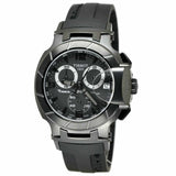 Buy Shop Tissot T Race Chronograph Black Dial Black Rubber Strap Watch for Men - T048.417.37.057.00 USA Online