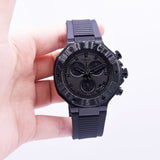 Buy Shop Tissot T-Race Chronograph Black Dial Black Rubber Strap Watch for Men - T141.417.37.061.00 USA Online