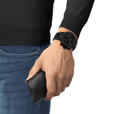 Buy Shop Tissot T-Race Chronograph Black Dial Black Rubber Strap Watch for Men - T141.417.37.061.00 USA Online