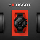 Buy Shop Tissot T-Race Chronograph Black Dial Black Rubber Strap Watch for Men - T141.417.37.061.00 USA Online