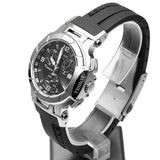 Buy Shop Tissot T Race Chronograph Black Dial Black Rubber Strap Watch for Women - T048.217.17.057.00 USA Online