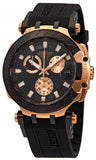 Buy Shop Tissot T Race Chronograph Black Dial Black Silicone Strap Watch For Men - T115.417.37.051.00 USA Online