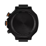 Buy Shop Tissot T Race Chronograph Black Dial Orange Rubber Strap Watch for Men - T141.417.37.051.02 USA Online