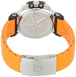Buy Shop Tissot T Race Chronograph Black Dial Orange Rubber Strap Watch for Women - T048.217.27.057.00 USA Online