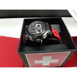 Buy Shop Tissot T Race Chronograph Black Dial Red Rubber Strap Watch for Men - T048.417.27.057.01 USA Online
