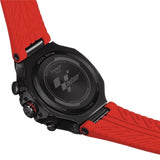 Buy Shop Tissot T Race Chronograph Black Dial Red Rubber Strap Watch For Men - T141.417.37.057.01 USA Online