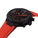 Buy Shop Tissot T Race Chronograph Black Dial Red Rubber Strap Watch for Men - T141.417.37.061.01 USA Online