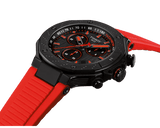 Buy Shop Tissot T Race Chronograph Black Dial Red Rubber Strap Watch for Men - T141.417.37.061.01 USA Online