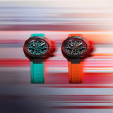 Buy Shop Tissot T Race Chronograph Black Dial Red Rubber Strap Watch for Men - T141.417.37.061.01 USA Online