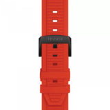 Buy Shop Tissot T Race Chronograph Black Dial Red Rubber Strap Watch for Men - T141.417.37.061.01 USA Online